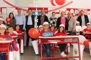 Bursagaz 23 Nisan'ı yine k&ouml;yde kutladı