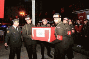 Nusaybin şehidi S&uuml;leyman Kul'un cenazesi Giresun'da