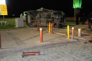 Otomobil takla attı: 2 yaralı