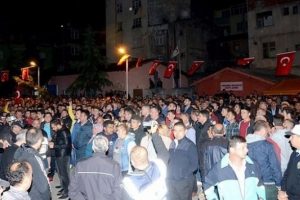 Haberi duyan oraya koştu