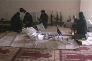 PKK'lılar cami i&ccedil;inde bomba hazırladı!