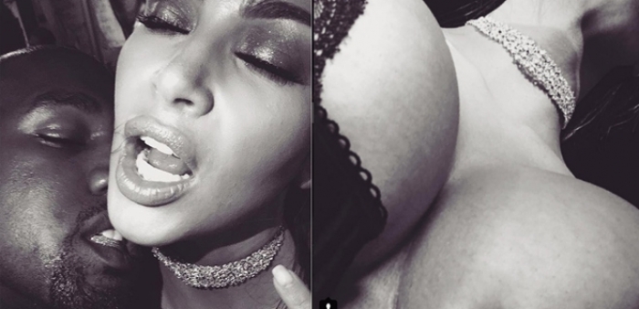 Kim Kardashian'ın olay fotoğrafları...
