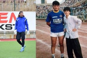 Erbaaspor'un 46 yaşındaki kalecisi