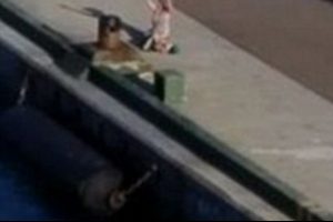 &Ccedil;ocuklarının i&ccedil;inde olduğu gemiyi saniye farkıyla ka&ccedil;ırdı