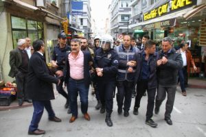 Samsun'daki laiklik eyleminde 7 g&ouml;zaltı