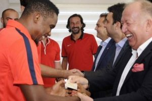 "Eto'o i&ccedil;in 8 milyon Euro'yu reddettik"