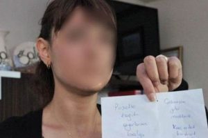 Yazdığı bu not sayesinde kurtuldu!