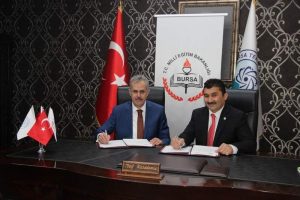 Bursa'da eğitimde işbirliği prokotol&uuml;