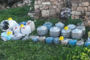 Genelkurmay Başkanlığı: 1 ton 220 kilo patlayıcı ele ge&ccedil;irildi
