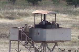 Suriye tarafından atılan havan topu tanka isabet etti