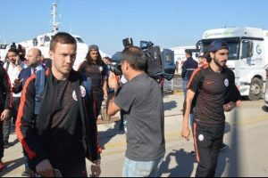 Galatasaray kafilesi Bursa'ya ulaştı
