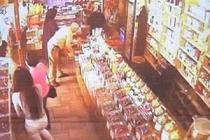 Bursa'daki patlama esnaf kamerasına b&ouml;yle yansıdı