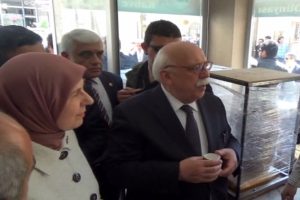 Bakanlar Kilis'te esnaf ziyareti yaptı