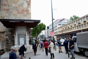 Bursa'da tarihi &ccedil;eşmede bomba paniği!