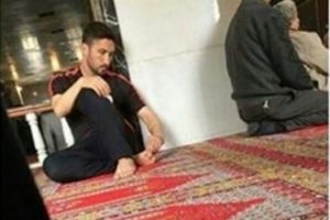 Sabri Sarıoğlu, cuma namazını Bursa Ulucami'de kıldı