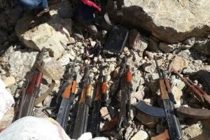PKK'ya ait &ccedil;ok sayıda silah ve m&uuml;himmat ele ge&ccedil;irildi