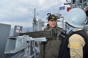 Orgeneral Akar Deniz Kuvvetleri unsurlarını inceledi