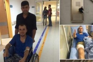 Uzman &ccedil;avuşu PKK kurşunundan cep telefonu korudu