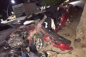 Antalya'da feci kaza: 1 &ouml;l&uuml;, 4 yaralı