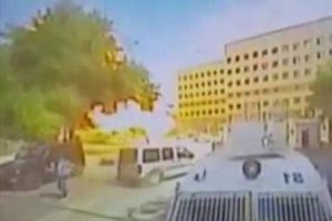Gaziantep'teki patlama anı kameralarda