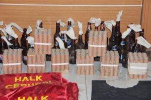 1 Mayıs'ta çok sayıda patlayıcı ve yanıcı madde ele geçirildi!