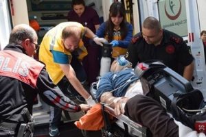 İş&ccedil;ilere uzun namlulu silahlarla ateş a&ccedil;tılar!