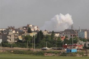Nusaybin'de patlama ve silah sesleri