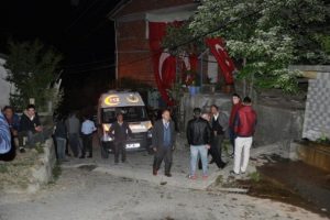 Şehidin Bartın'daki evine acı haber ulaştı