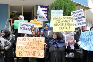 Bursa'da taş ocağı alan genişletme projesine itiraz