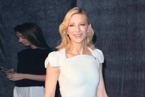 Yeni iyi niyet el&ccedil;isi Blanchett...