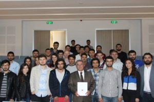 İMSİAD &uuml;yesi Zafer Milli, inşaat m&uuml;hendisi &ouml;ğrencilerine tecr&uuml;belerini aktardı