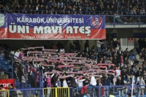 Karab&uuml;kspor Taraftar Derneği Başkanından tehdit