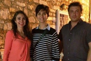 Boşanacakları iddia edilen &uuml;nl&uuml; &ccedil;ift birlikte poz verdi