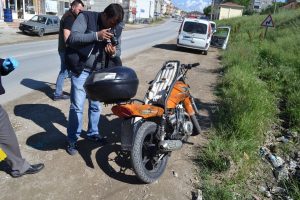 Bursa'da &ccedil;alıntı motosiklet b&ouml;yle bulundu