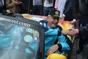 Bakan Bozkır ralli aracı kullandı