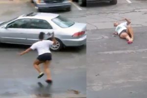 &Ouml;nce kalbi ardından bacağı kırıldı