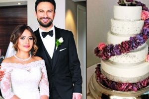 Tarkan'ın d&uuml;ğ&uuml;n pastası olay oldu