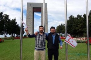 Kıbrıs m&uuml;cahitlerinden &Ccedil;anakkale Şehitlikleri'ne ziyaret