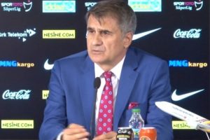 Beşiktaş'ın hocası Şenol G&uuml;neş: Hak eden bizdik