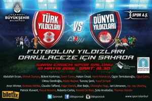 Futbolun yıldızları Dar&uuml;laceze i&ccedil;in sahaya &ccedil;ıkacak