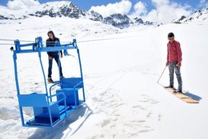 Rize usul&uuml; kayak merkezi