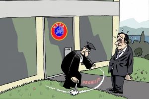 Platini, İsvi&ccedil;re basınında alay konusu oldu