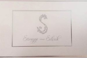 S&uuml;meyye Erdoğan'ın nikah davetiyesi davetlilere g&ouml;nderiliyor