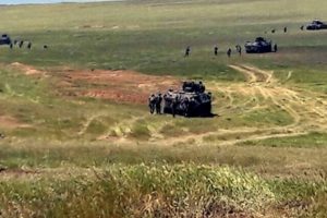 Azerbaycan ordusundan tatbikat