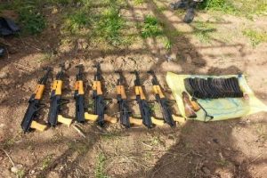 Amanoslar'da PKK m&uuml;himmatı bulundu