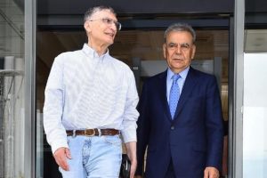 Nobelli Prof. Dr. Sancar, Başkan Kocaoğlu'nu ziyaret etti