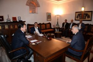 Bursa Tarihi &Ccedil;arşı ve Hanlar Birliği Derneği'nden D&uuml;ndar'a ziyaret