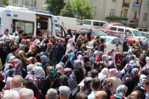 Şehidin naaşı son kez baba evine getirildi