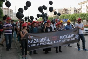 Soma faciası Bursa Nil&uuml;fer'de unutulmadı