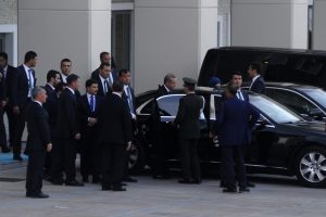 Erdoğan d&uuml;ğ&uuml;n&uuml;n ardından Huber K&ouml;şk&uuml;'ne ge&ccedil;ti